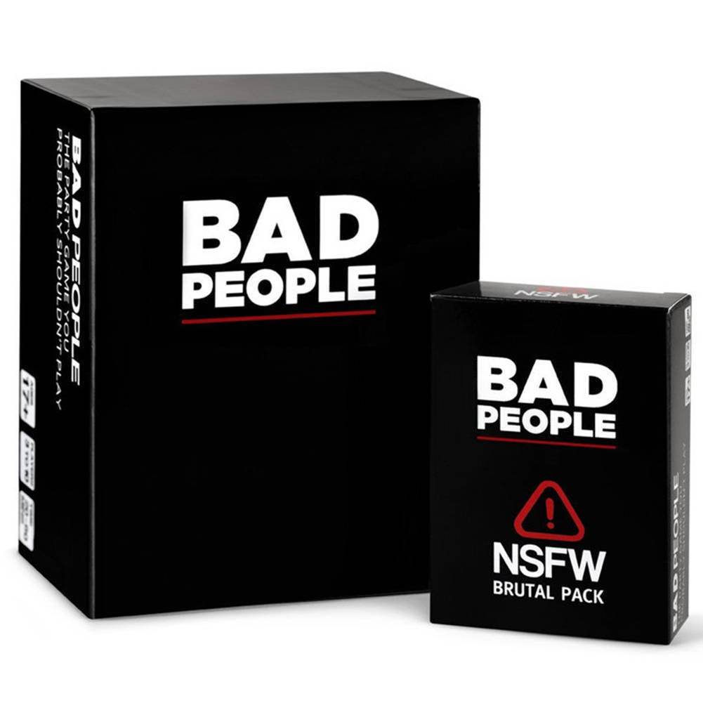 Bad People The Party Card Game You Probably Shouldn't Play Friends Adult Game Bad People The Party Card Game You Probably Shouldn't Play Friends Adult Game